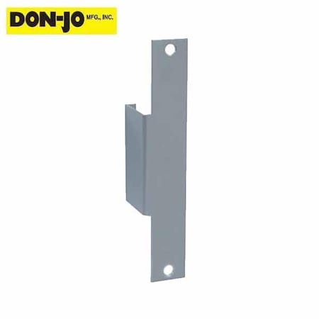 Don-Jo Don-Jo: Electric Strike Filler Plate 9" x 1 3/8", Silver Plated DNJ-AF-29L-SL